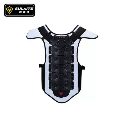 Locomotive sleeveless outer vest anti-fall armor clothing off-road locomotive Knight anti-fall protective gear racing chest protection Four Seasons