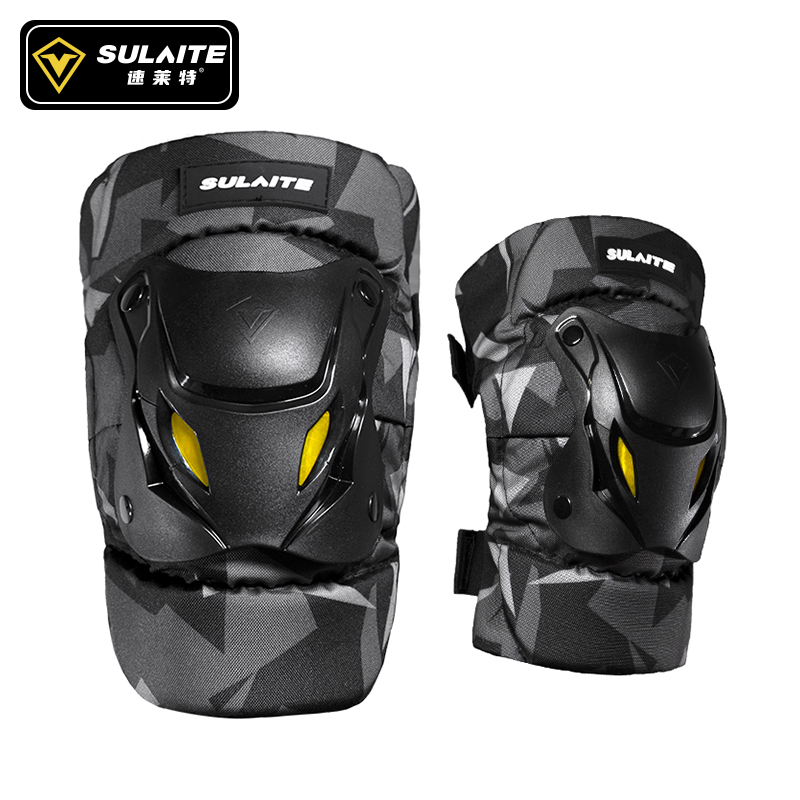 Summer motorcycle riding fall-proof knee pads Electric car windproof leg protectors off-road motorcycle knight protectors for men and women breathable