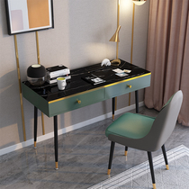 Light luxury desk simple modern home desktop computer desk Nordic ins Wind study bedroom desk writing table
