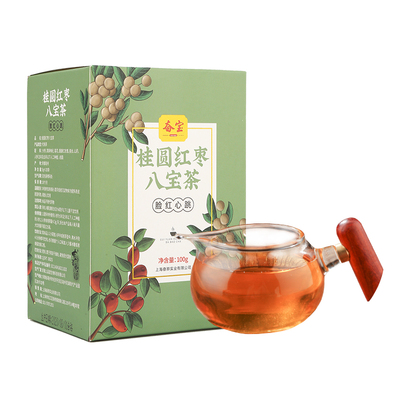 第二件0元！猫超麦麦桂圆红枣八宝养生茶