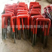 Supply of plastic steel ladders municipal sewers sewage kiln wells inspection well ladders U-shaped plastic-coated ladders