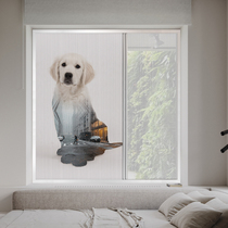 Full blackout screens for day and night use push-pull folding blinds for wind protection warmth anti-mosquito breathable honeycomb curtains invisible curtains