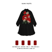 Blank palette) advanced sensational dress design sensation a little crowdskirt French style retro Hepburn tea hysteria