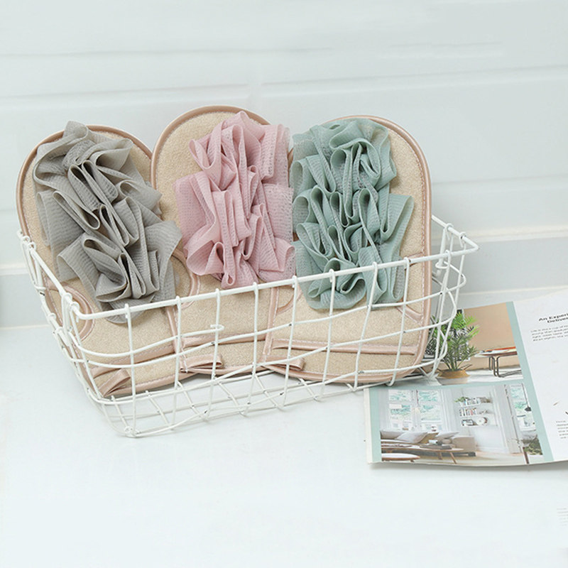 Household double-sided bath gloves bath toiletries bath towel bath towel adult Bath flower strong rubbing ash mud artifact