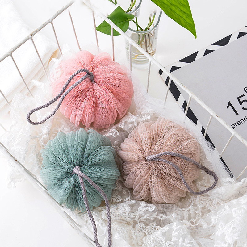 Large Number Bathing Ball Adults Children Bath Flowers Bath back Supplies Divine Instrumental Pull Back Strips of Bath Gloves Bubble Home