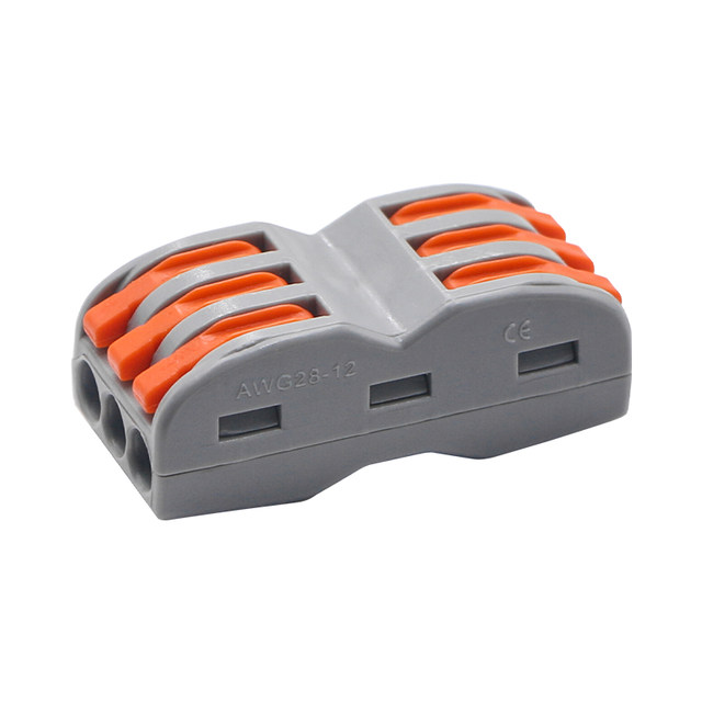 Quick Connection Terminal Plug, Wire Connector, Splitter, Multi-Functional Docking and Parallel Connection, Flame-Retardant DIY