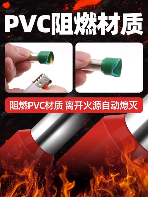 Ve Tube-Type Pin-Type Pre-Insulated Crimping Pliers Terminal Block Copper Tube Copper Sleeve Type Sheathed Terminal Block Pin