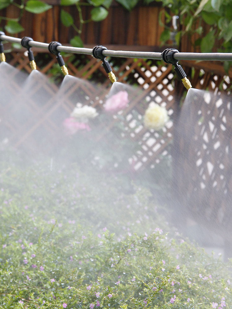 Copper Atomization Nozzle Home Automatic Watering Deaper Watering Spray Sprayer Head Site Dust Removal Dust Suit