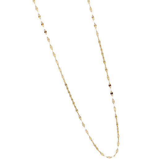 18k金满天星脚链女轻奢高级感水波纹简约百搭气质网红脚饰不掉色