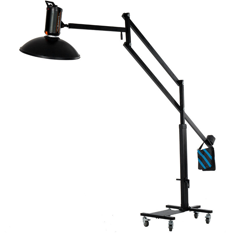 Large Number Balance Rack Cantilevered Frame Photographic Shed Advertising Photography Frame of arms Inclined Arms Rack Square Pipe Pulley Suction Top Lamp Frame Photographic Equipment Accessories Photography lamp frame crossbar suction top lamp frame cantilever