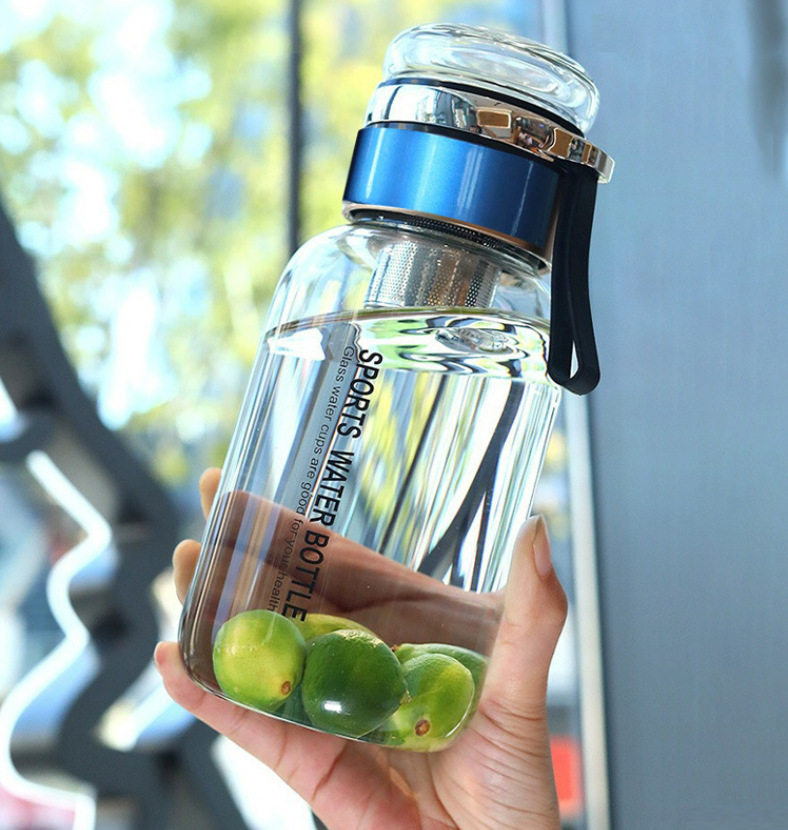 Стеклянная вместительная и большая чайная чашка, чайник, чай, Германия, защита при падении 