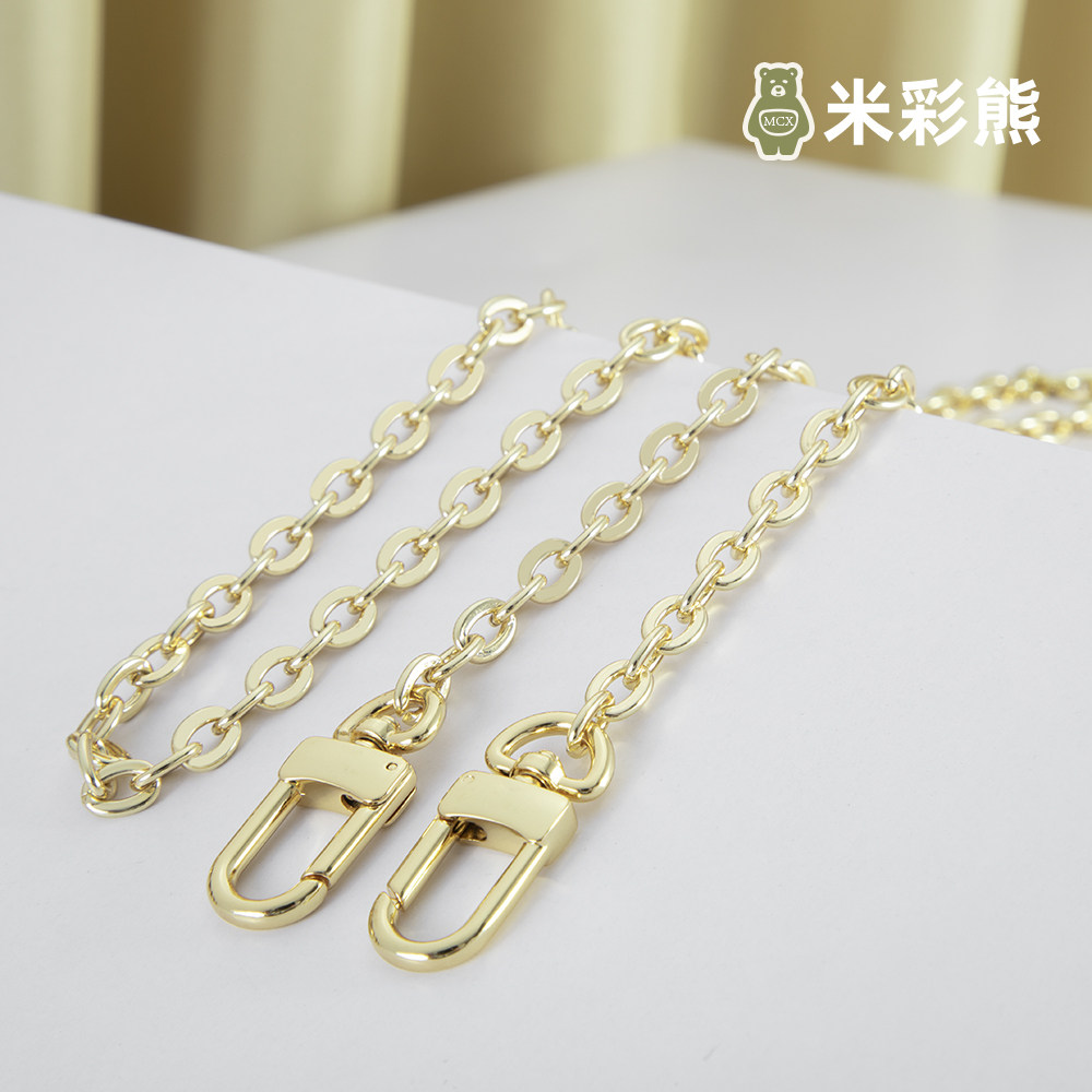 Three-in-one original high-end bag transformation old flower chain accessories metal chain messenger mahjong thin shoulder strap women