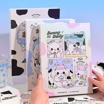 Cute cartoon classmate record primary school sixth grade junior high school graduation album ins detachable loose-leaf message book