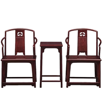 Mahogany furniture red rosewood wine cabinet display cabinet Ming and Qing classical furniture fairy cabinet round cabinet