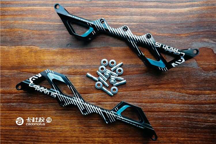 Holland Cadomotus Cardu Mu DualBox6 generation two-in-one double tube speed skating knife holder Ice skating wheel skating shoes