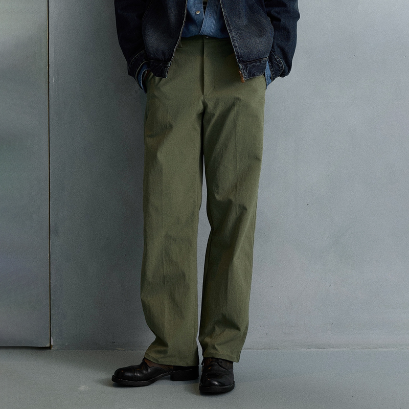 2-Color Cordura Trousers | Cordudra Nylon Blend Wrinkle-Resistant Versatile Softshell Pants for Men with Elastic Straight Legs 2-Color Cordura Trousers | Cordudra Nylon Blend Wrinkle-Resistant Versatile Softshell Pants for Men with Elastic Straight Legs