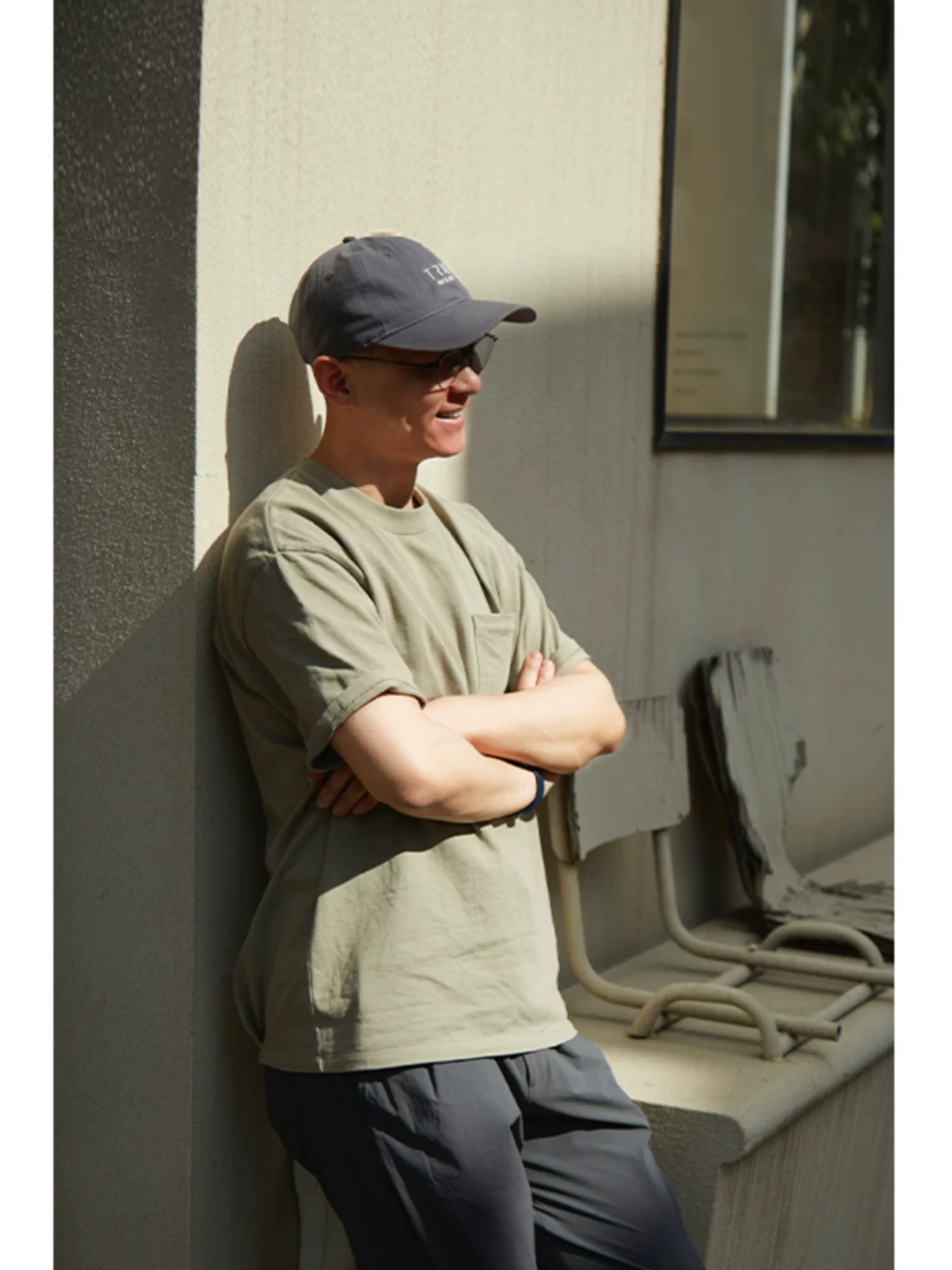 Baseball cap, cotton solid light and thin small design hat, 3 colors, with embroidery, for beloved