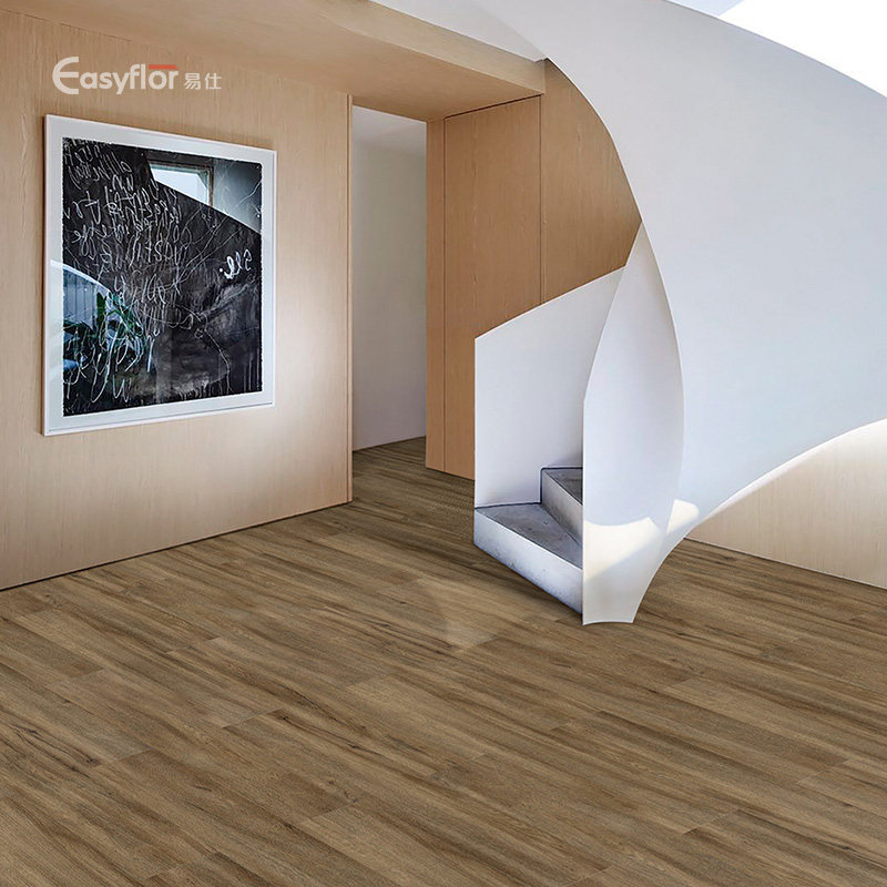 Yishi stone crystal floor heating floor a beam of light home improvement bathroom lock RVP plastic wear-resistant composite waterproof floor