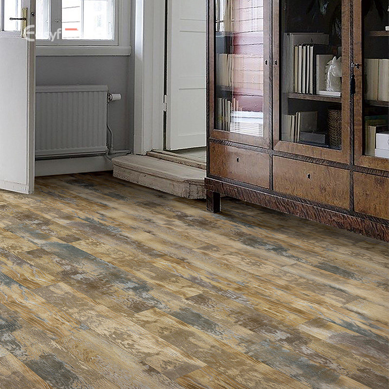 Yishi Stone Crystal Floor Heating Floor Burke Island PVC Floor Net Red Hard Lock Home Imitation Wood Formaldehyde-free Soundproofing