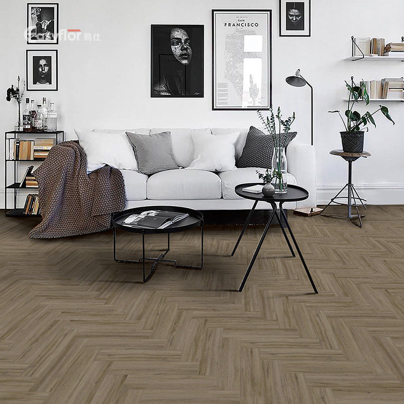 Easy Shishi Crystal Ground Warm Floor of Aden City Herringbone snap-in Antibacterial mute High-end fine decoration Non-fishbone spell-Taobao