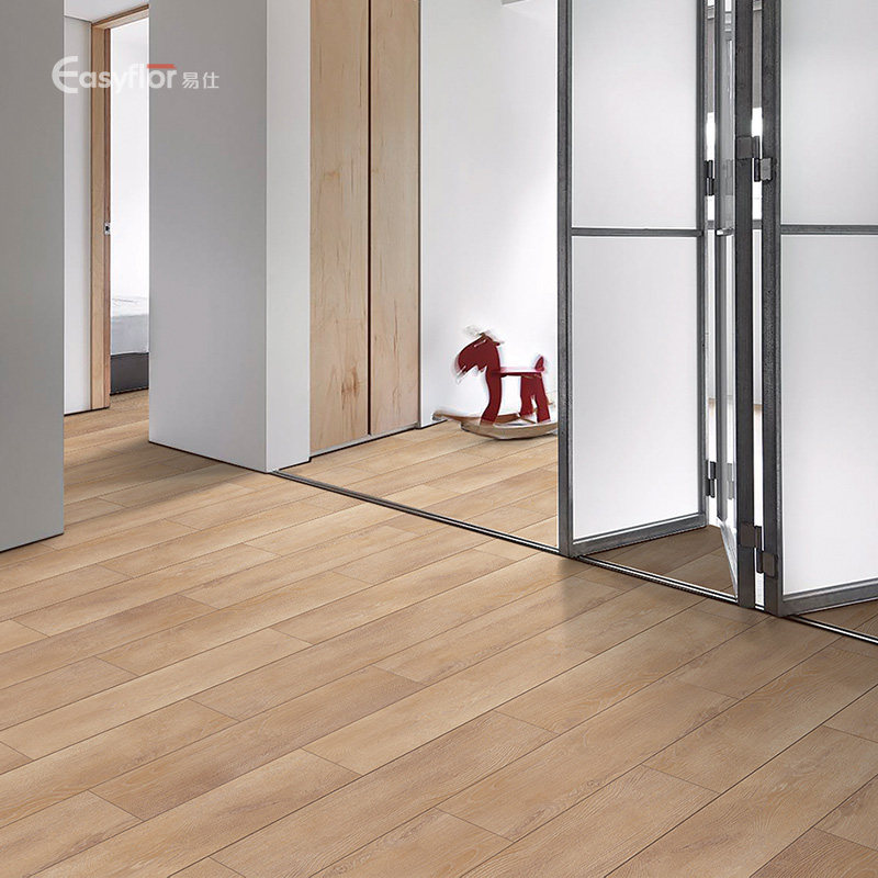 Easy Shiite crystal floor heating floor beam light New type eco-friendly old house renovated stone plastic lock catch indoor SPC floor pvc