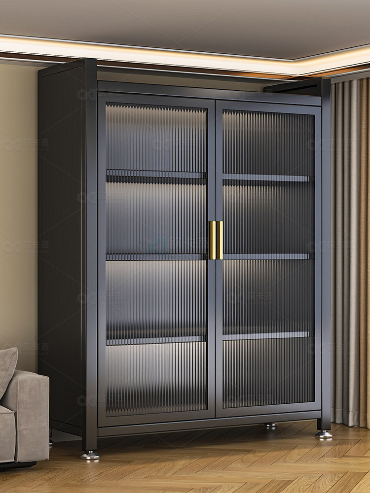 Oukajie Family Storage Cabinet, Storage Cabinet, Shoe Cabinet, Integrated Wall-Mounted Living Room Miscellaneous Items Large-Capacity Multi-Functional Storage Rack