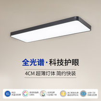 Ultra-thin corridor lamp long strip LED balcony ceiling lamp modern simple entry to the seat cloakroom lamp
