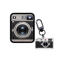 Creative simulation retro Lycra camera pendant suitable for Airpods2 protective case Airpods3 generation Apple wireless Bluetooth headphone case AirpodsPro new silicone anti-fall case