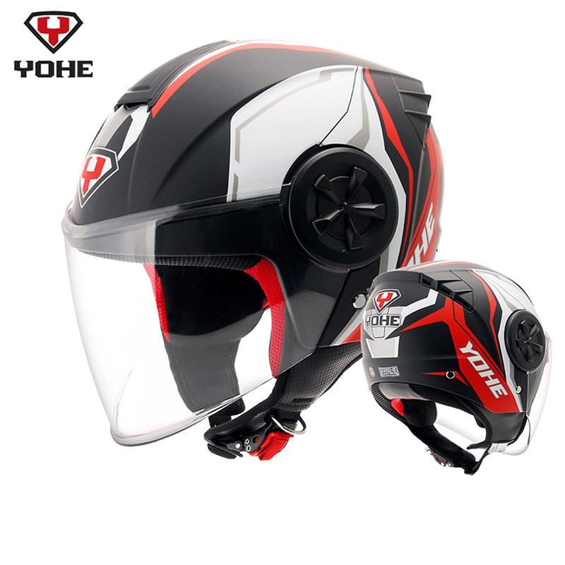 Eternal hard hat winter women's four seasons universal winter warm anti-fog windshield retro electric car half helmet men's official