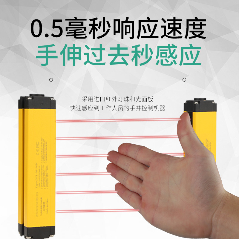 [USD 101.16] Safety raster screen sensor infrared hedge puncture bed ...