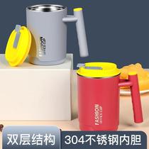 304 stainless steel mark cup insulated cup with cover office coffee water cup lovers drink water cup minimalist coffee cup