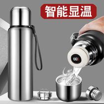 Display warm stainless steel insulated cup full steel business gift water glass Inprint logo outdoor portable tea cup