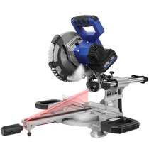 Lockdown Pull Rod 8 Inch 20V Lithium Electric Saw Aluminum Machine Rechargeable Mitre Cutting Machine Small Home Wood Aluminum Machine Mitre Saw
