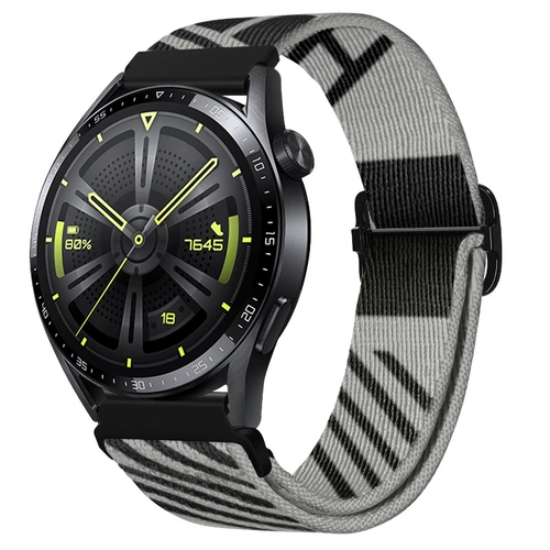 Huawei, браслет, универсальный нейлоновый совместимый ремешок для часов, 22мм, 3