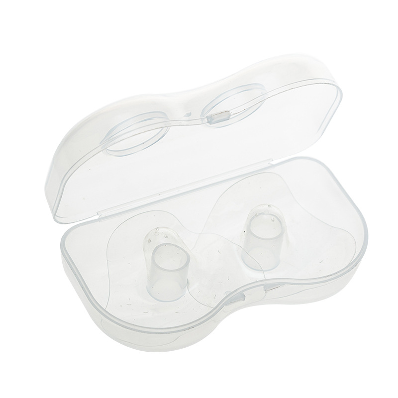 Liquid silicone triangle nipple bed pack Nursing nursing mother and baby products 2 packs