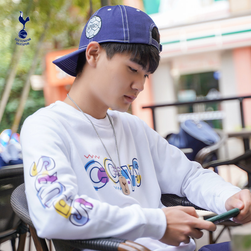 Tottenham Hotspur official genuine round neck sweater COYS