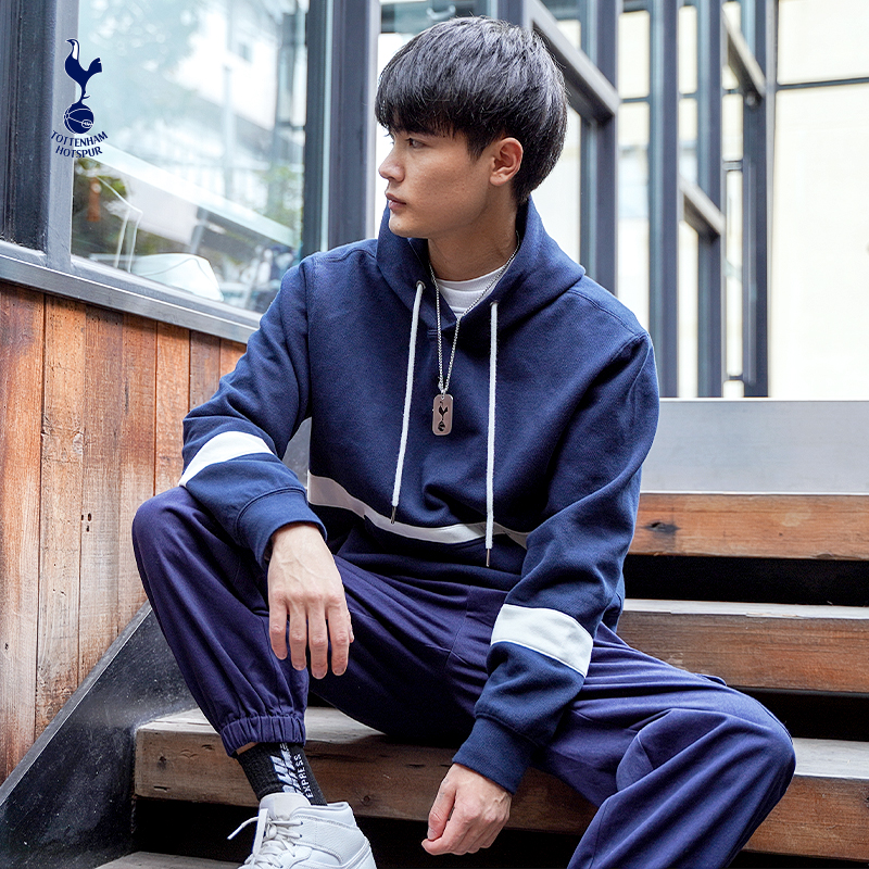 Tottenham Hotspur official genuine spring new long-sleeved hooded sweater street loose trend men and women with the same