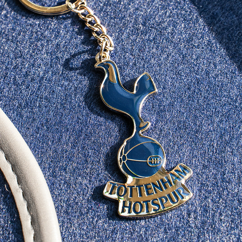 Tottenham Hotspur official genuine peripheral metal car keychain pendant key ring football gift for men and women