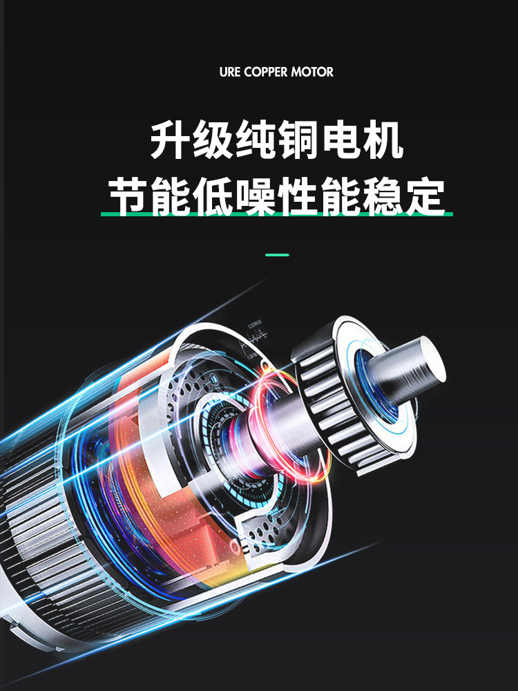 Bathroom Exhaust Fan, Powerful and Quiet, Household Ventilation Fan, Two-Way Wall-Mounted Toilet Extractor Fan, Kitchen Air Inlet Fan