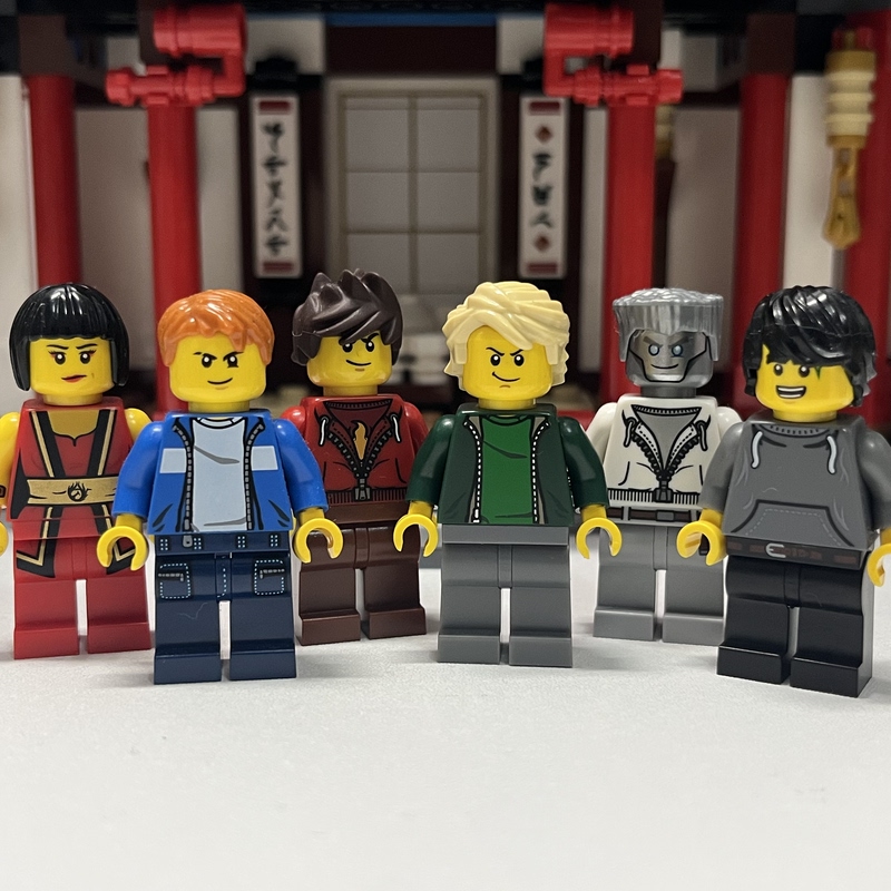 Ninjago Third-Party Genuine Body Pad Printed Casual Wear Series Kai Jay Lloyd in Stock