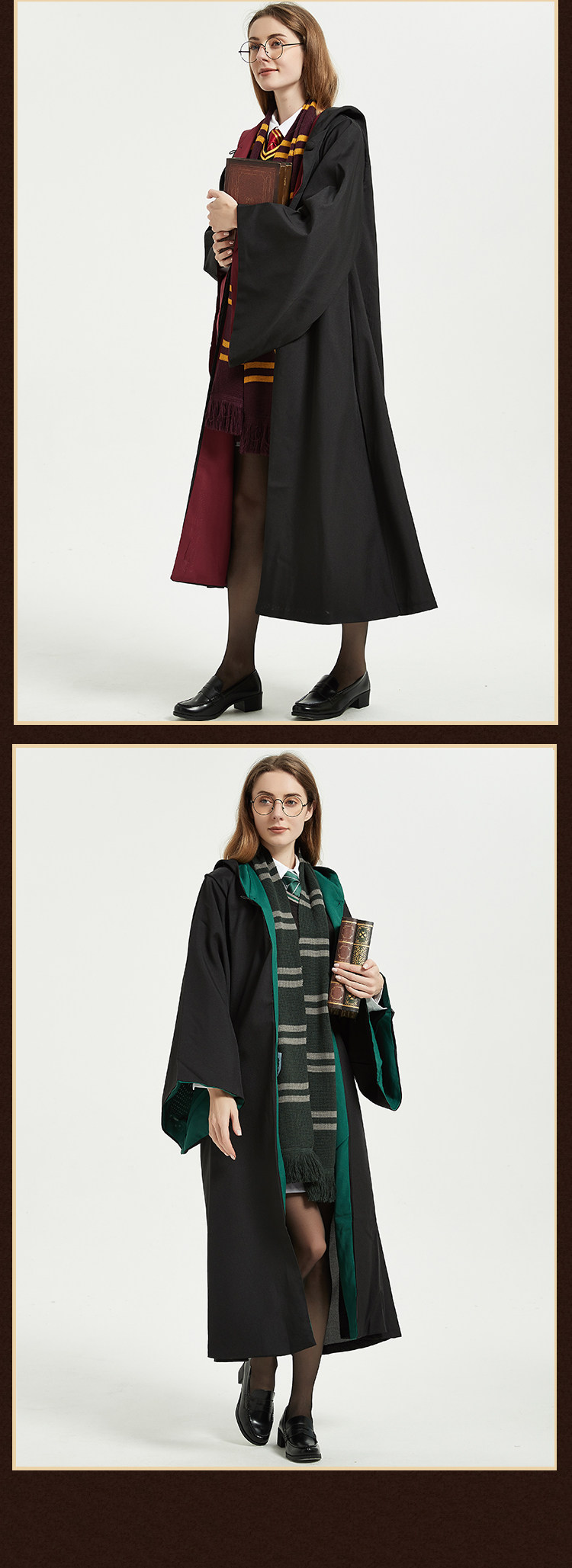 Cos服哈利魔法袍正版usj斗篷周邊霍格沃茨學院服cos衣服校服巫師袍波特二次元 Yahoo奇摩拍賣