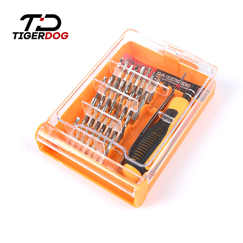 TigerDog tactical screwdriver set combination modification repair tool small cross batch head hex key wrench