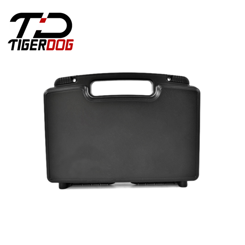 TigerDog Tactical Collection Box GLOCK Multi-function Seismic Container Plastic PP Hardware Instrument Black