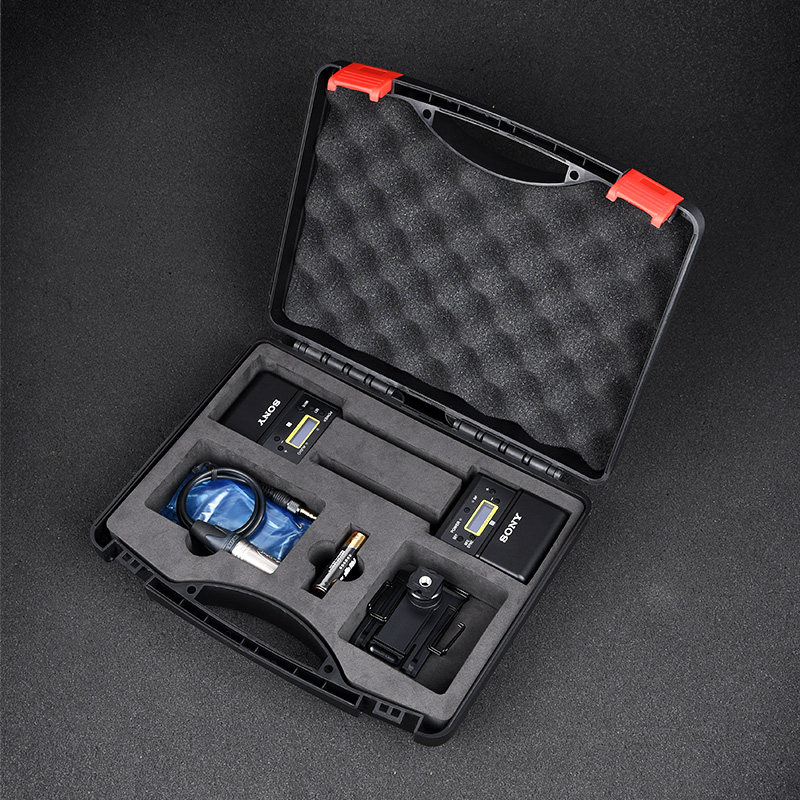 ソニーUWP-D21ツールボックス防水耐震収納密封された旅行ケース耐衝撃