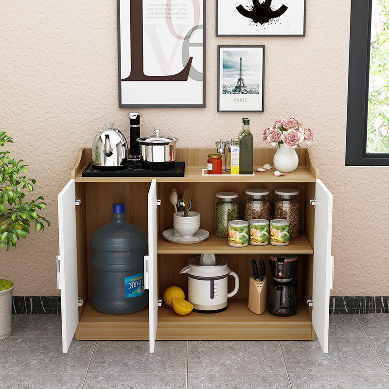 Tea water cabinet Lower water bucket tea cabinet Shelve Water Dispenser Water Dispenser Cabinet Burning Water Tea Desk Small Cabinet Dining Cabinet Living-room Cabinet