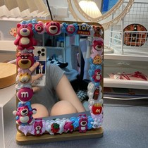 Mirror Decoration Diy Material Net Red Mirror Trim frame Restaurant Wall Decorative Mirror Clad side Decorative Accessories