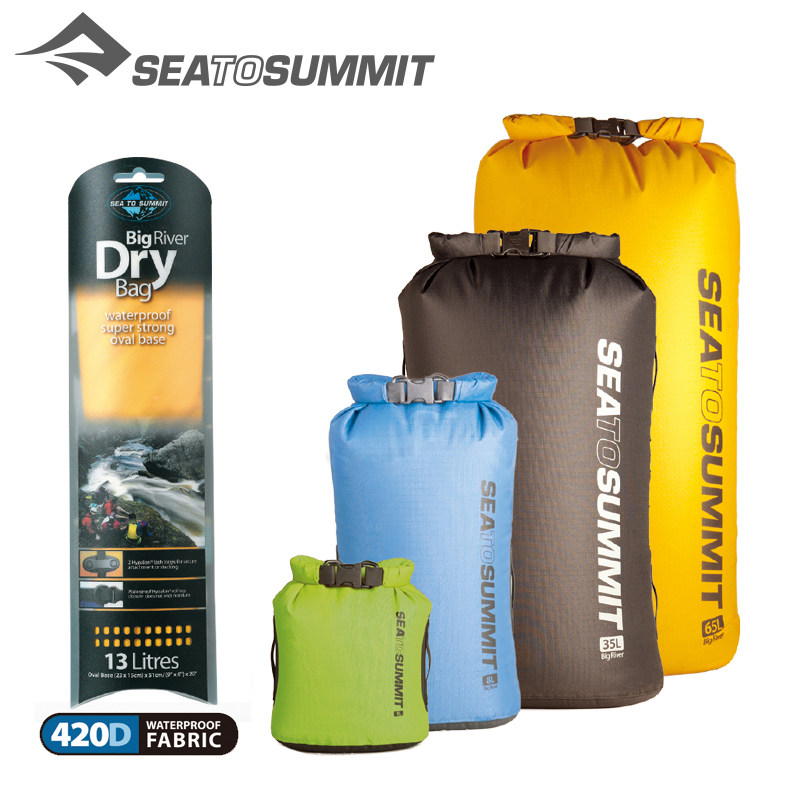 Sea to Summit Outdoor rafting swimming waterproof bag Waterproof bag thickened large river storage bag 