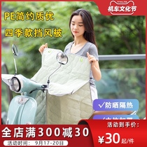 PE electric car sunscreen wind shield by motorcycle battery car Summer thin windshield