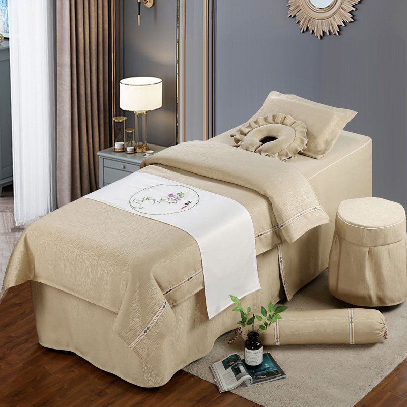 New beauty bed Bed Hood Four Pieces Upscale Lavish Skin Management Exclusive Light Lavish Massage Bed Hood Custom Logo