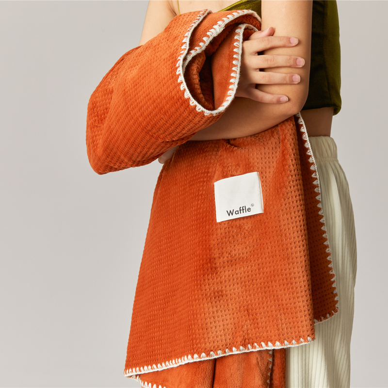 Huafg Thickened Blanket Summer Coral Suede Blanket Afternoon Nap Blanket Living Room Office Sofa Blanket Flannel Cover Blanket